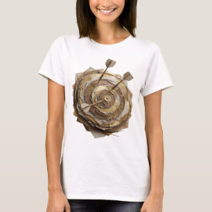Stylish Silver GOLDEN ARROWS AND TARGET T-Shirt