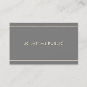 Stylish Simple Design Professional Modern Template Business Card