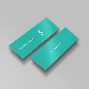 Stylish Simple Modern Turquoise Price Tag
