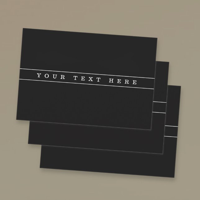 Stylish Simple Text & Thin Stripes Wrapping Paper Sheets (Creator Uploaded)