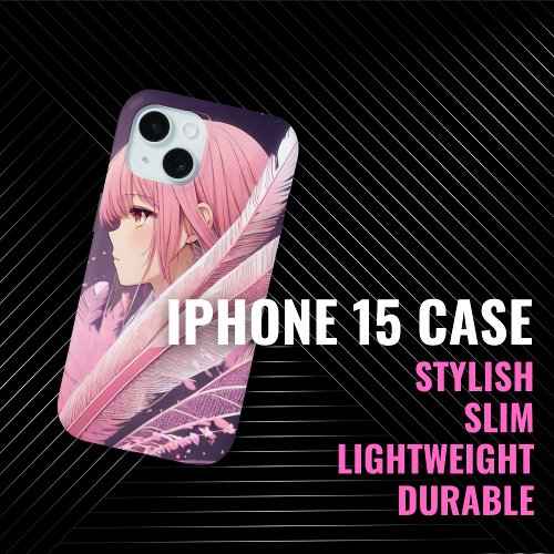 Stylish Slim Durable iPhone 15 Case