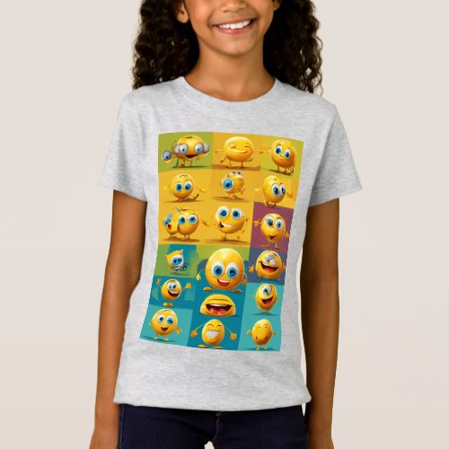  Stylish Smali Emoji T_Shirt Express Yourself T_Shirt
