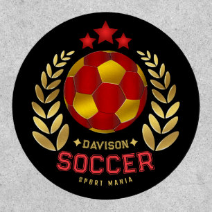 Stylish Soccer Logo   For Adults Patch