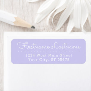 Stylish Sophisticated Chic Typography Script Label