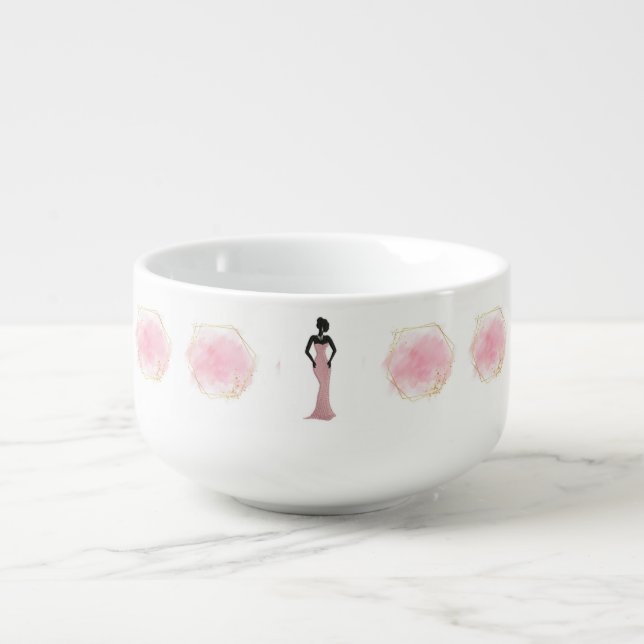 Stylish soup mug (Front)