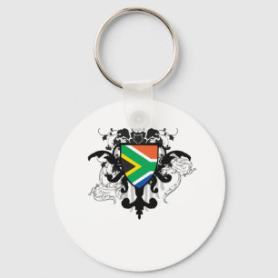 Stylish South Africa Keychain
