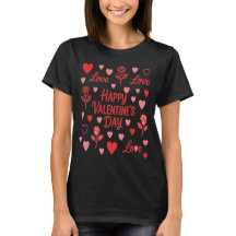 Stylish St. Valentines Day Black