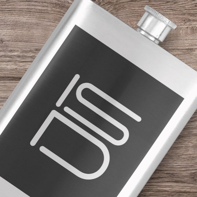 Stylish Stainless Steel Discreet Silver Flask (Creator Uploaded)