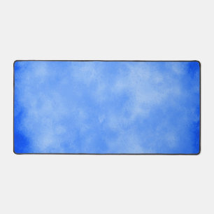 Stylish Storm cloud effect Blue Desk Mat