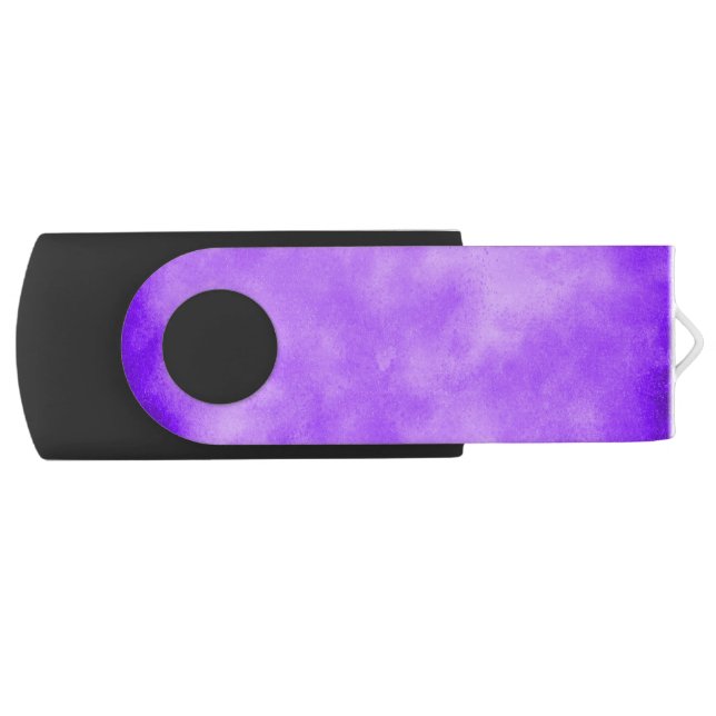 Stylish Storm cloud effect Blueberry Flash Drive (Front)