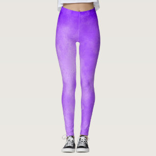 Stylish Storm cloud effect Blueberry Leggings