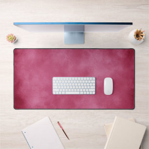 Stylish Storm cloud effect   Burgundy  Desk Mat