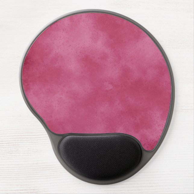 Stylish Storm cloud effect burgundy  Gel Mouse Pad (Front)