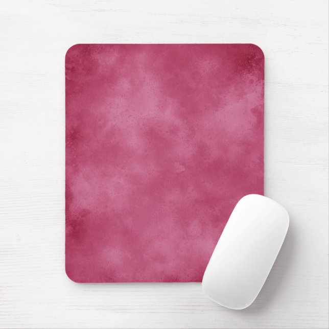 Stylish Storm cloud effect Burgundy  Mouse Pad (With Mouse)