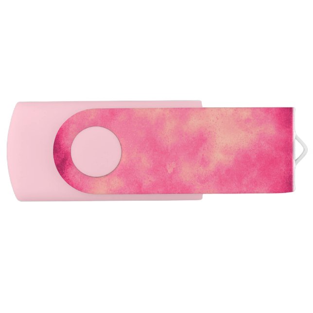 Stylish Storm cloud effect Flash Drive (Front)