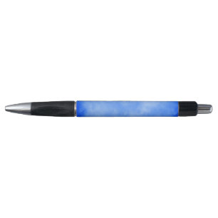 Stylish Storm cloud effect in Blue Pen