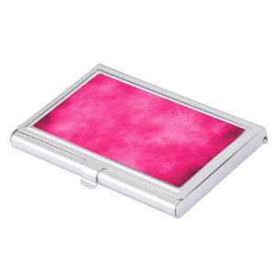Stylish Storm cloud effect In Pink Business Card Case