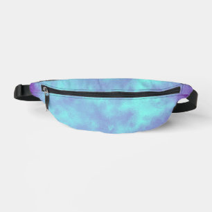 Stylish Storm cloud effect in Purple Blue Fanny Pack