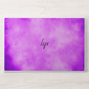 Stylish Storm cloud effect in Purple HP Laptop Skin