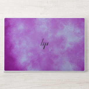Stylish Storm cloud effect in Purple HP Laptop Skin