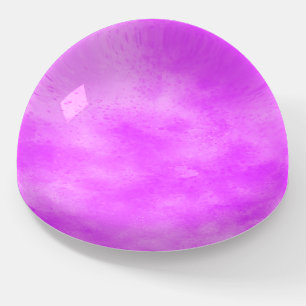 Stylish Storm cloud effect in Purple Paperweight