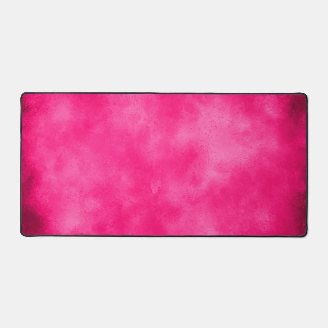 Stylish Storm cloud effect Magenta  Desk Mat (Front)