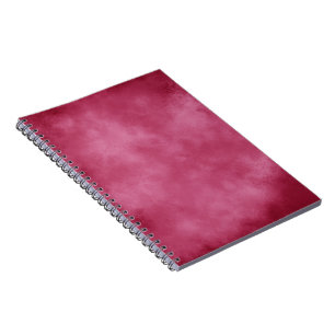 Stylish Storm cloud effect pattern burgundy Notebook