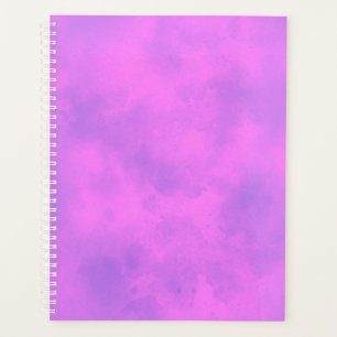 Stylish Storm cloud effect pattern Pink purple Planner