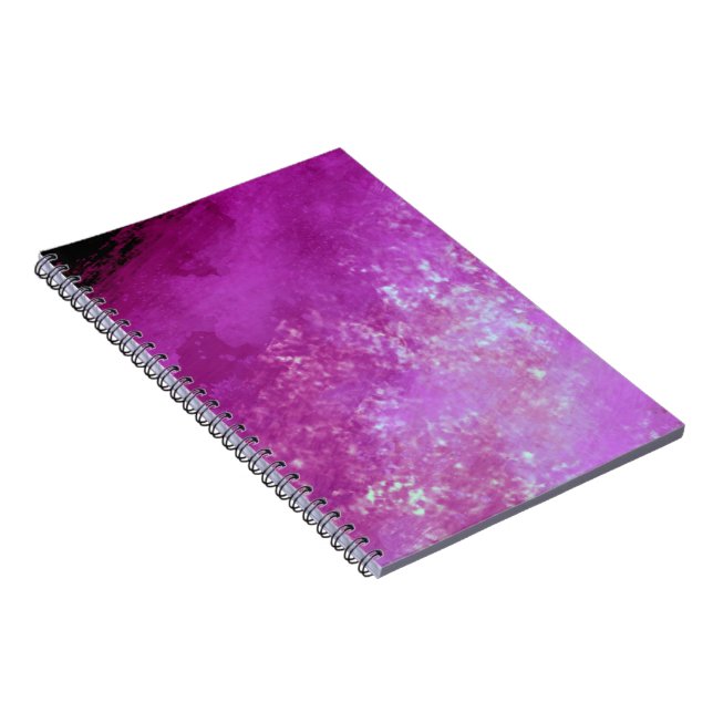 Stylish Storm cloud effect pattern pinky purple  Notebook (Right Side)