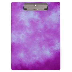 Stylish Storm cloud effect pattern Purple Blue Clipboard