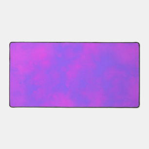 Stylish Storm cloud effect Pink Blue Desk Mat