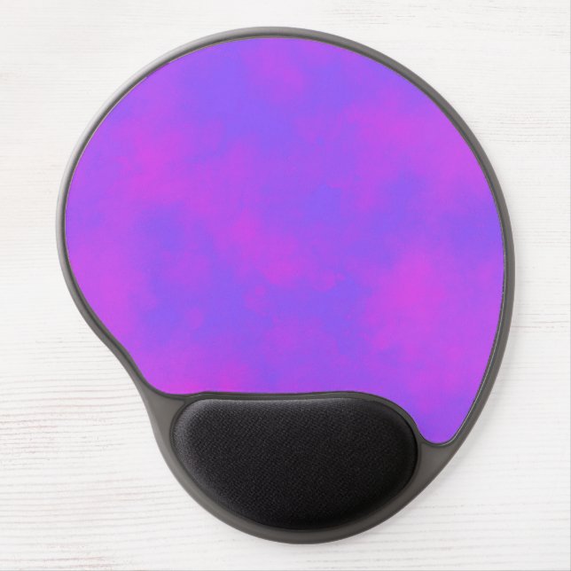 Stylish Storm cloud effect   Pink Blue  Gel Mouse Pad (Front)