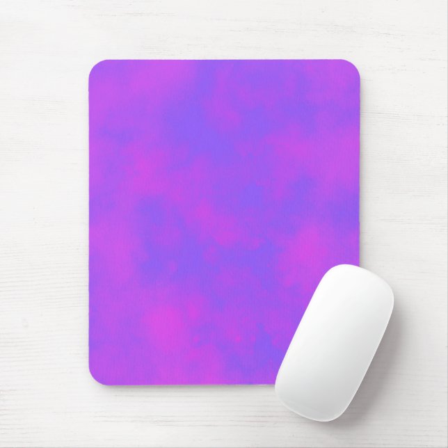 Stylish Storm cloud effect   Pink Blue  Mouse Pad (With Mouse)