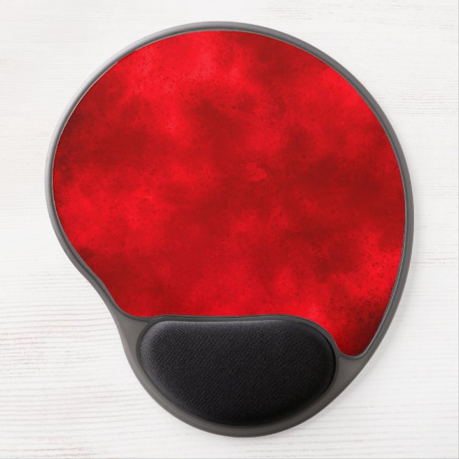Stylish Storm cloud effect  Red Gel Mouse Pad (Front)
