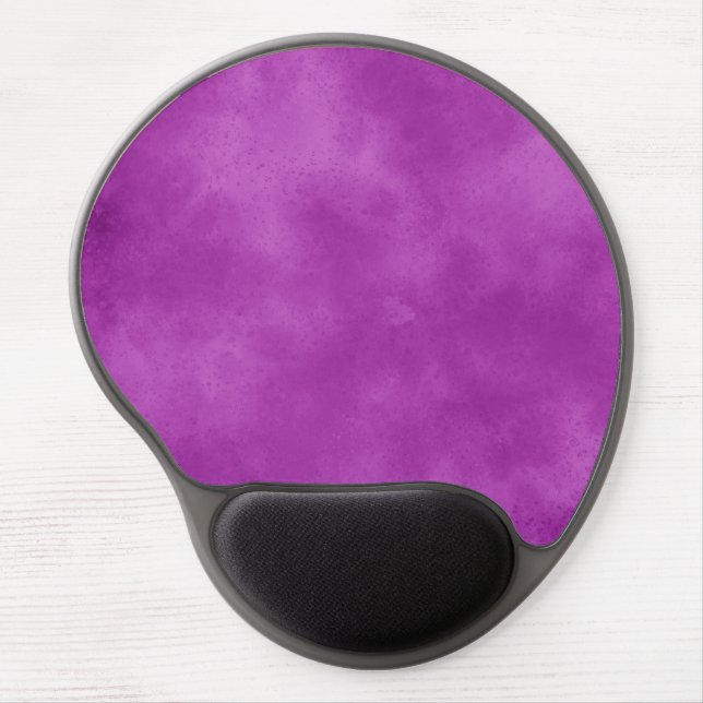 Stylish Storm cloud effect Violet  Gel Mouse Pad (Front)
