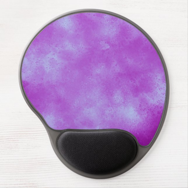 Stylish Storm cloud effect Violet  Gel Mouse Pad (Front)