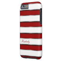 Stylish Stripes Style Tough iPhone 6 Case