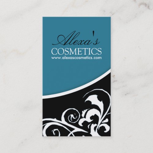 Stylish Swirl :: Business Card