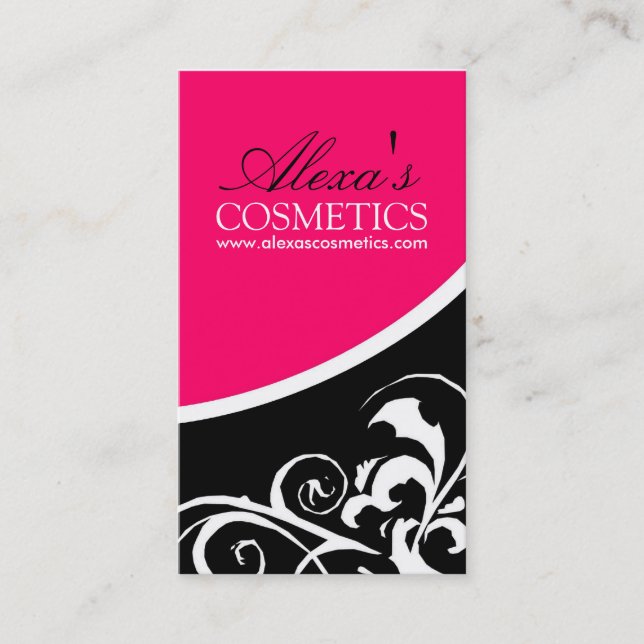 Stylish Swirl :: Business Card (Front)