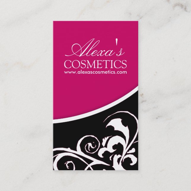 Stylish Swirl :: Business Card (Front)