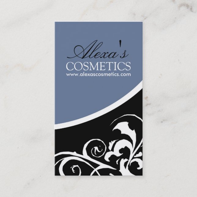 Stylish Swirl :: Business Card (Front)
