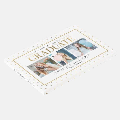 Stylish Tag Graduation Party Guest Book