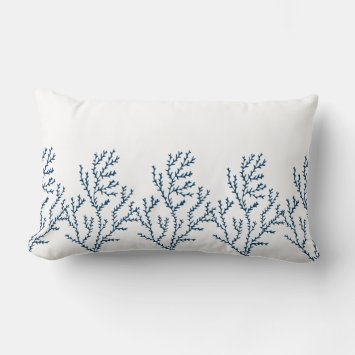 Stylish Teal Blue Seaweed Pattern - Ocean Theme