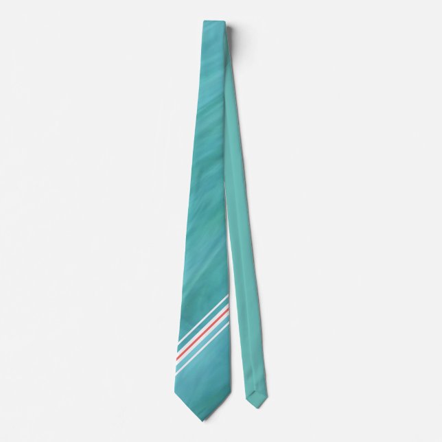 Stylish Teal Neck Tie (Front)
