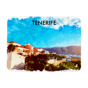 Stylish Tenerife Spain Canary Islands  Magnet