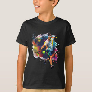 Stylish Tennis Save – Athlete In Action Design Sti T-Shirt