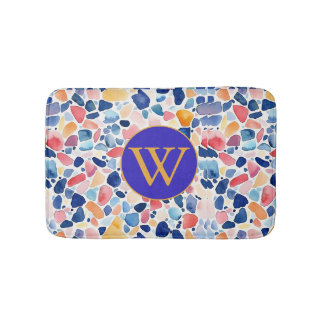 Stylish Terrazzo Bath Mat