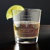 Stylish Top Shelf Tequila Cocktail Glass (Front)