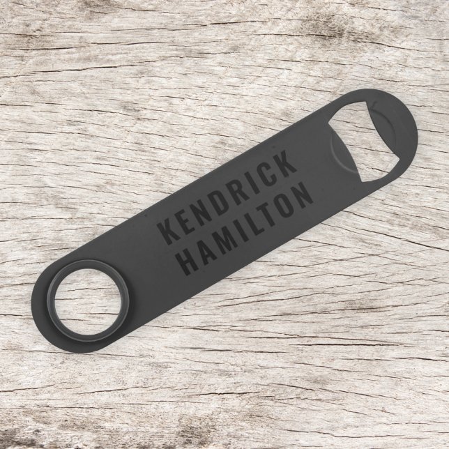Stylish Trendy Black Out Modern Minimalist Simple  Bar Key (Creator Uploaded)