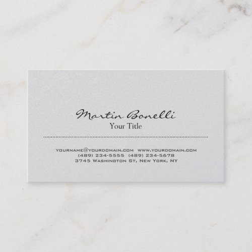 Stylish Trendy Business Card